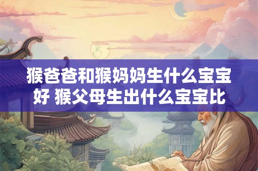 猴爸爸和猴妈妈生什么宝宝好 猴父母生出什么宝宝比较好 猴爸爸和猴妈妈生什么宝宝好 猴父母生出什么宝宝比较好