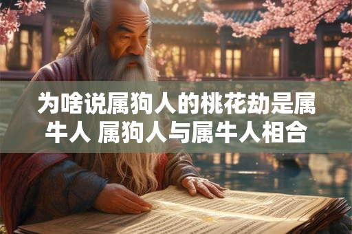 为啥说属狗人的桃花劫是属牛人 属狗人与属牛人相合吗 为啥说属狗人的桃花劫是属牛人 属狗人与属牛人相合吗