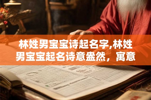 林姓男宝宝诗起名字,林姓男宝宝起名诗意盎然,寓意深远 林姓男宝宝诗起名字,林姓男宝宝起名诗意盎然,寓意深远