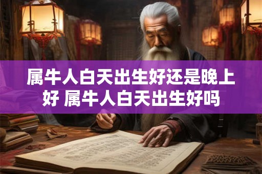 属牛人白天出生好还是晚上好 属牛人白天出生好吗