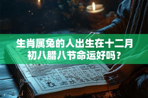 生肖属兔的人出生在十二月初八腊八节命运好吗? 生肖属兔的人出生在十二月初八腊八节命运好吗?