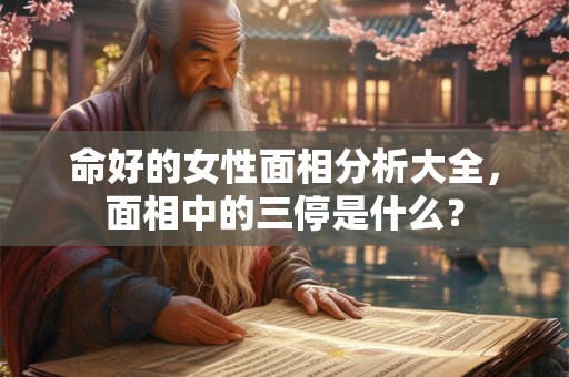 命好的女性面相分析大全，面相中的三停是什么？