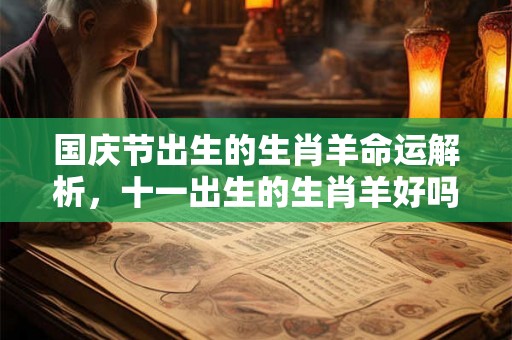 国庆节出生的生肖羊命运解析，十一出生的生肖羊好吗？
