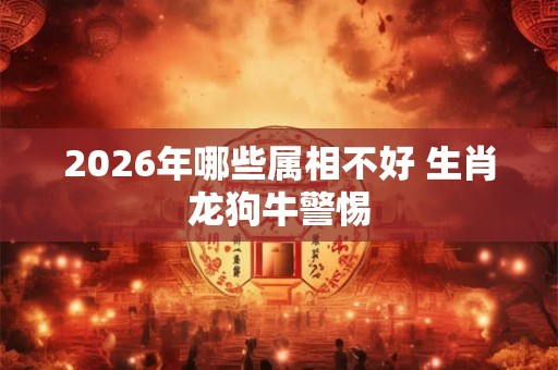 2026年哪些属相不好 生肖龙狗牛警惕