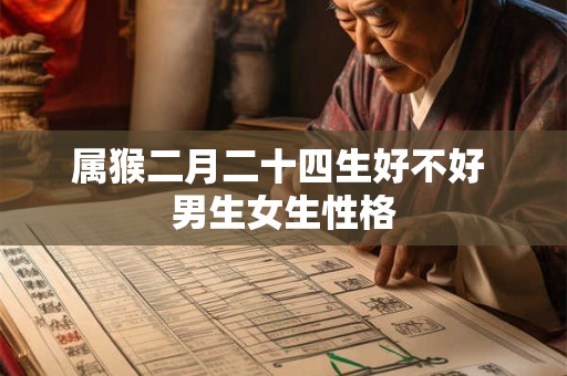 属猴二月二十四生好不好 男生女生性格