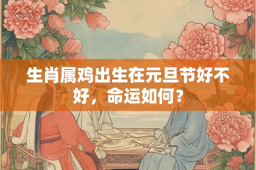 生肖属鸡出生在元旦节好不好，命运如何？