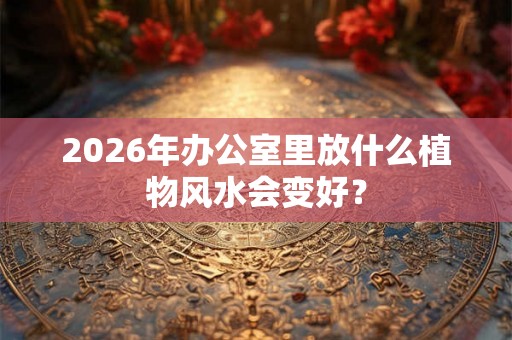 2026年办公室里放什么植物风水会变好？