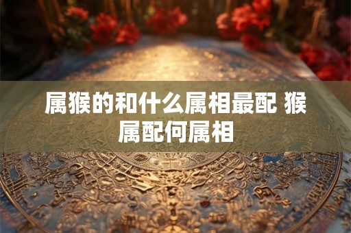 属猴的和什么属相最配 猴属配何属相