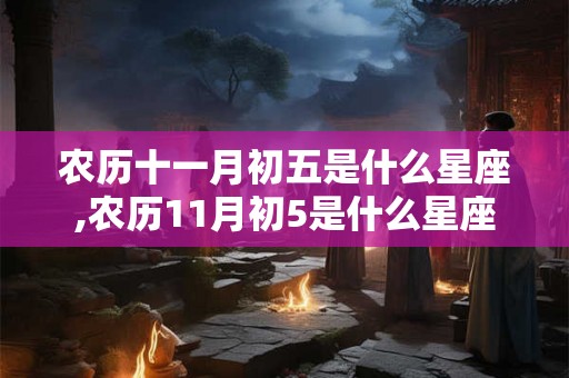 农历十一月初五是什么星座,农历11月初5是什么星座