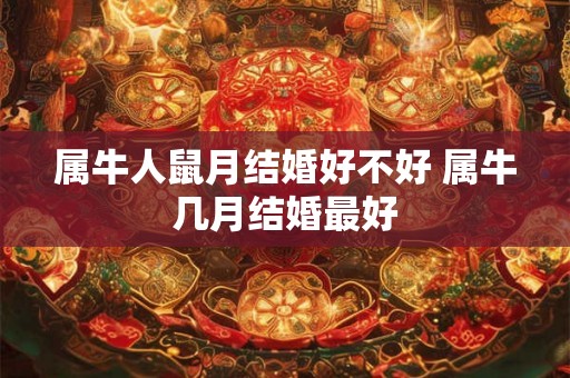 属牛人鼠月结婚好不好 属牛几月结婚最好 属牛人鼠月结婚好不好 属牛几月结婚最好