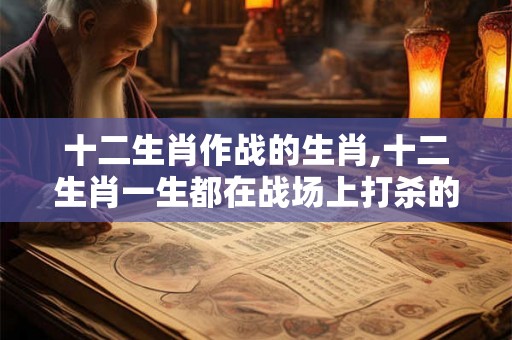 十二生肖作战的生肖,十二生肖一生都在战场上打杀的动物 十二生肖作战的生肖,十二生肖一生都在战场上打杀的动物