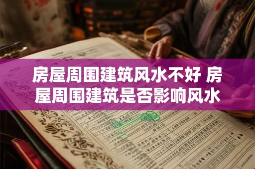 房屋周围建筑风水不好 房屋周围建筑是否影响风水 房屋周围建筑风水不好 房屋周围建筑是否影响风水