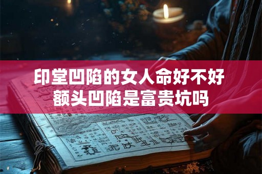 印堂凹陷的女人命好不好 额头凹陷是富贵坑吗