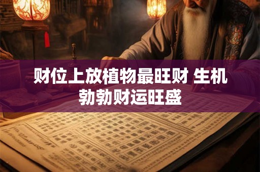 财位上放植物最旺财 生机勃勃财运旺盛 财位上放植物最旺财 生机勃勃财运旺盛