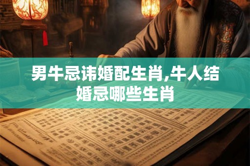 男牛忌讳婚配生肖,牛人结婚忌哪些生肖 男牛忌讳婚配生肖,牛人结婚忌哪些生肖