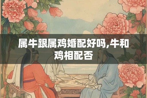 属牛跟属鸡婚配好吗,牛和鸡相配否 属牛跟属鸡婚配好吗,牛和鸡相配否