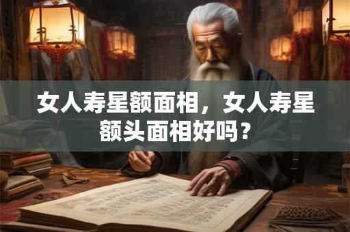 女人寿星额面相,女人寿星额头面相好吗? 女人寿星额面相,女人寿星额头面相好吗?