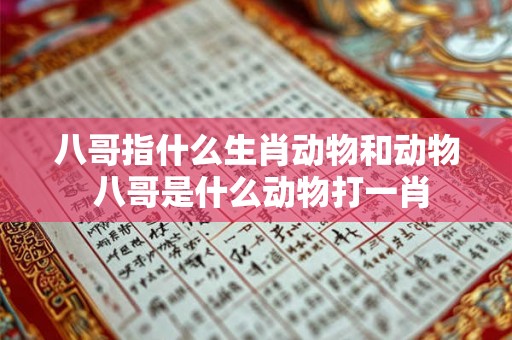 八哥指什么生肖动物和动物 八哥是什么动物打一肖