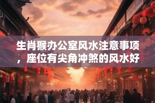 生肖猴办公室风水注意事项，座位有尖角冲煞的风水好吗？