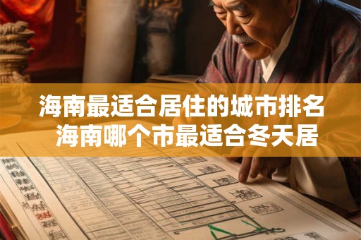 海南最适合居住的城市排名 海南哪个市最适合冬天居住 海南最适合居住的城市排名 海南哪个市最适合冬天居住