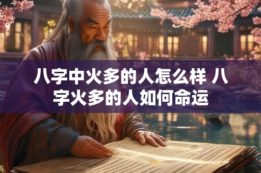 八字中火多的人怎么样 八字火多的人如何命运