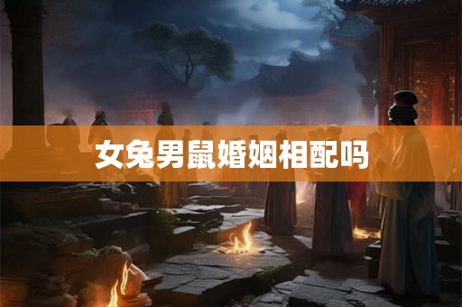 女兔男鼠婚姻相配吗