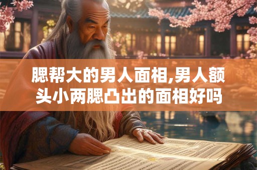 腮帮大的男人面相,男人额头小两腮凸出的面相好吗 腮帮大的男人面相,男人额头小两腮凸出的面相好吗