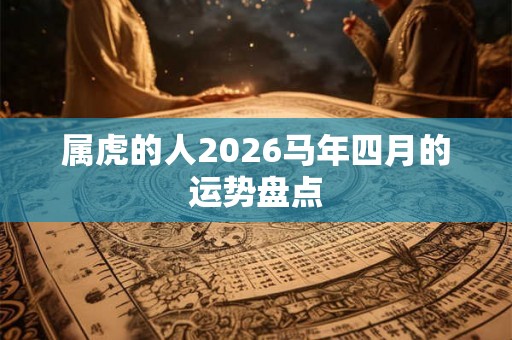属虎的人2026马年四月的运势盘点