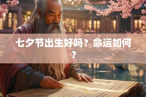 七夕节出生好吗？命运如何？