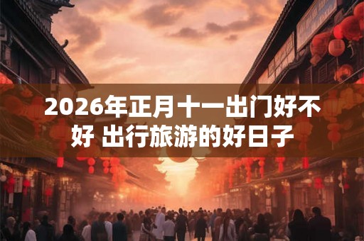 2026年正月十一出门好不好 出行旅游的好日子