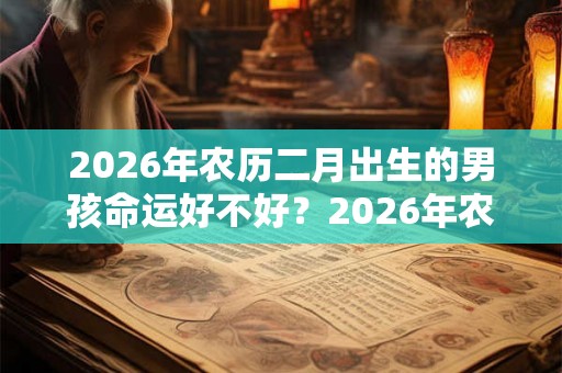 2026年农历二月出生的男孩命运好不好？2026年农历二月宝宝出生吉日