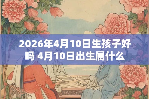 2026年4月10日生孩子好吗 4月10日出生属什么
