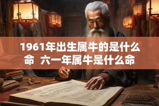 1961年出生属牛的是什么命  六一年属牛是什么命