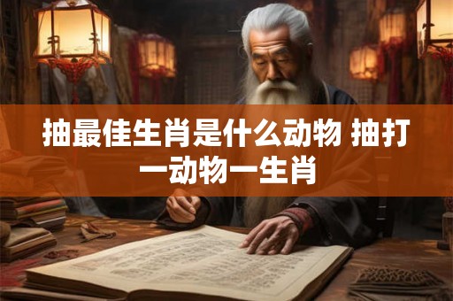 抽最佳生肖是什么动物 抽打一动物一生肖