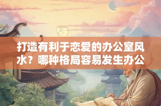打造有利于恋爱的办公室风水？哪种格局容易发生办公室恋情？