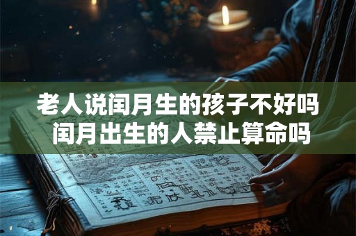 老人说闰月生的孩子不好吗 闰月出生的人禁止算命吗