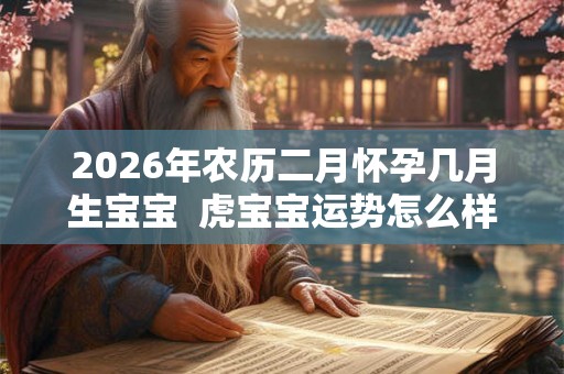 2026年农历二月怀孕几月生宝宝  虎宝宝运势怎么样