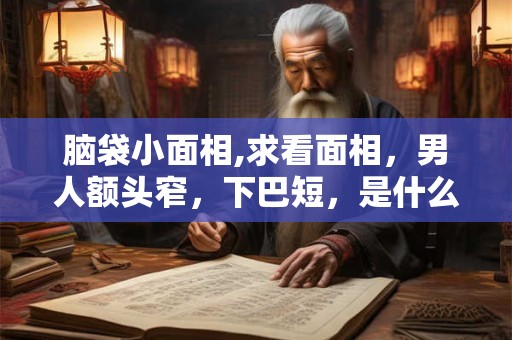 脑袋小面相,求看面相，男人额头窄，下巴短，是什么意思？