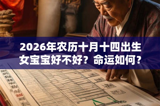 2026年农历十月十四出生女宝宝好不好？命运如何？