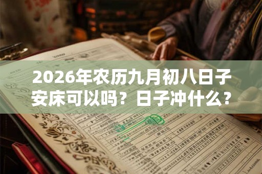 2026年农历九月初八日子安床可以吗？日子冲什么？