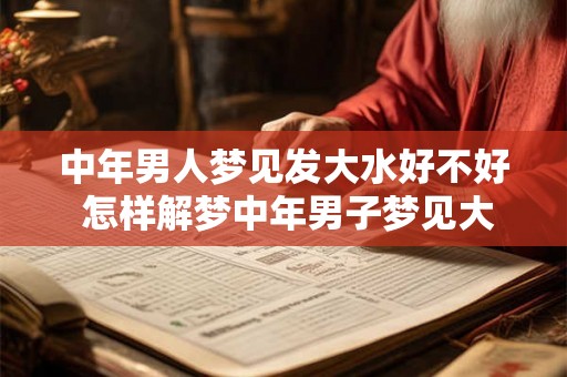 中年男人梦见发大水好不好 怎样解梦中年男子梦见大水