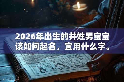 2026年出生的井姓男宝宝该如何起名，宜用什么字。