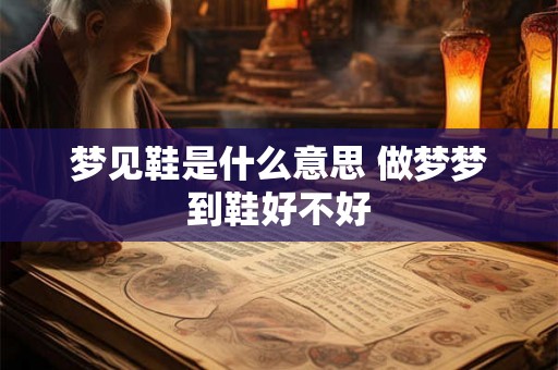 梦见鞋是什么意思 做梦梦到鞋好不好