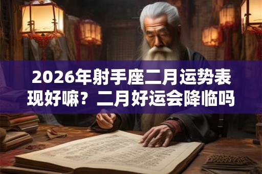 2026年射手座二月运势表现好嘛？二月好运会降临吗？