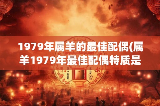 1979年属羊的最佳配偶(属羊1979年最佳配偶特质是什么？)