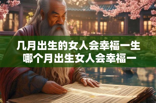 几月出生的女人会幸福一生 哪个月出生女人会幸福一生 几月出生的女人会幸福一生 哪个月出生女人会幸福一生