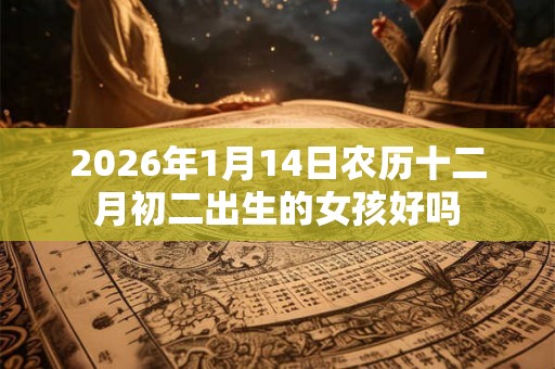 2026年1月14日农历十二月初二出生的女孩好吗