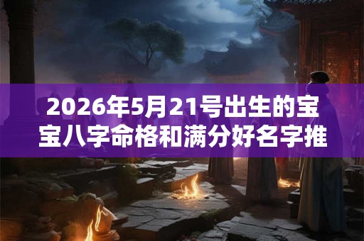 2026年5月21号出生的宝宝八字命格和满分好名字推荐