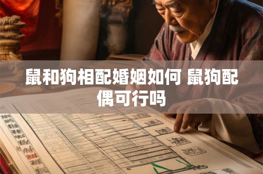 鼠和狗相配婚姻如何 鼠狗配偶可行吗 鼠和狗相配婚姻如何 鼠狗配偶可行吗