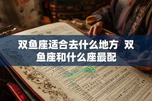 双鱼座适合去什么地方  双鱼座和什么座最配